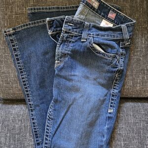 Ariat Women's Boot Cut Jeans in Deep Blue